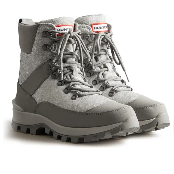 Hunter Shoes - Brand new Hunter women Glitter Commando Boot - 7